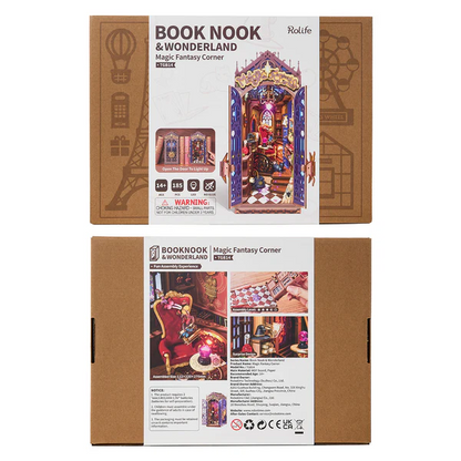 Rolife Magic Fantasy Corner - DIY Book Nook Shelf Insert - TGB14