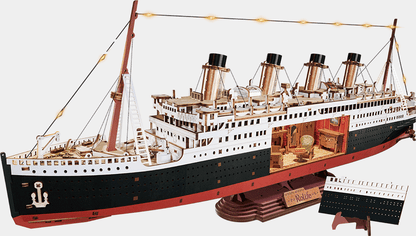 Rolife 1912 Eternal Atlantic Voyager - DIY 3D Wooden Puzzle - TGL02