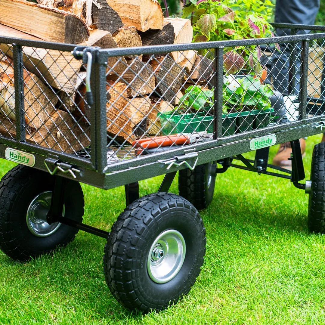The Handy 350kg Large Garden Trolley