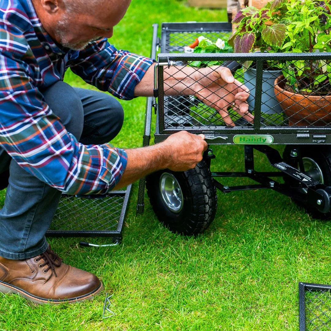 The Handy 350kg Large Garden Trolley