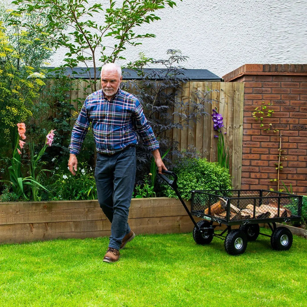 The Handy 350kg Large Garden Trolley