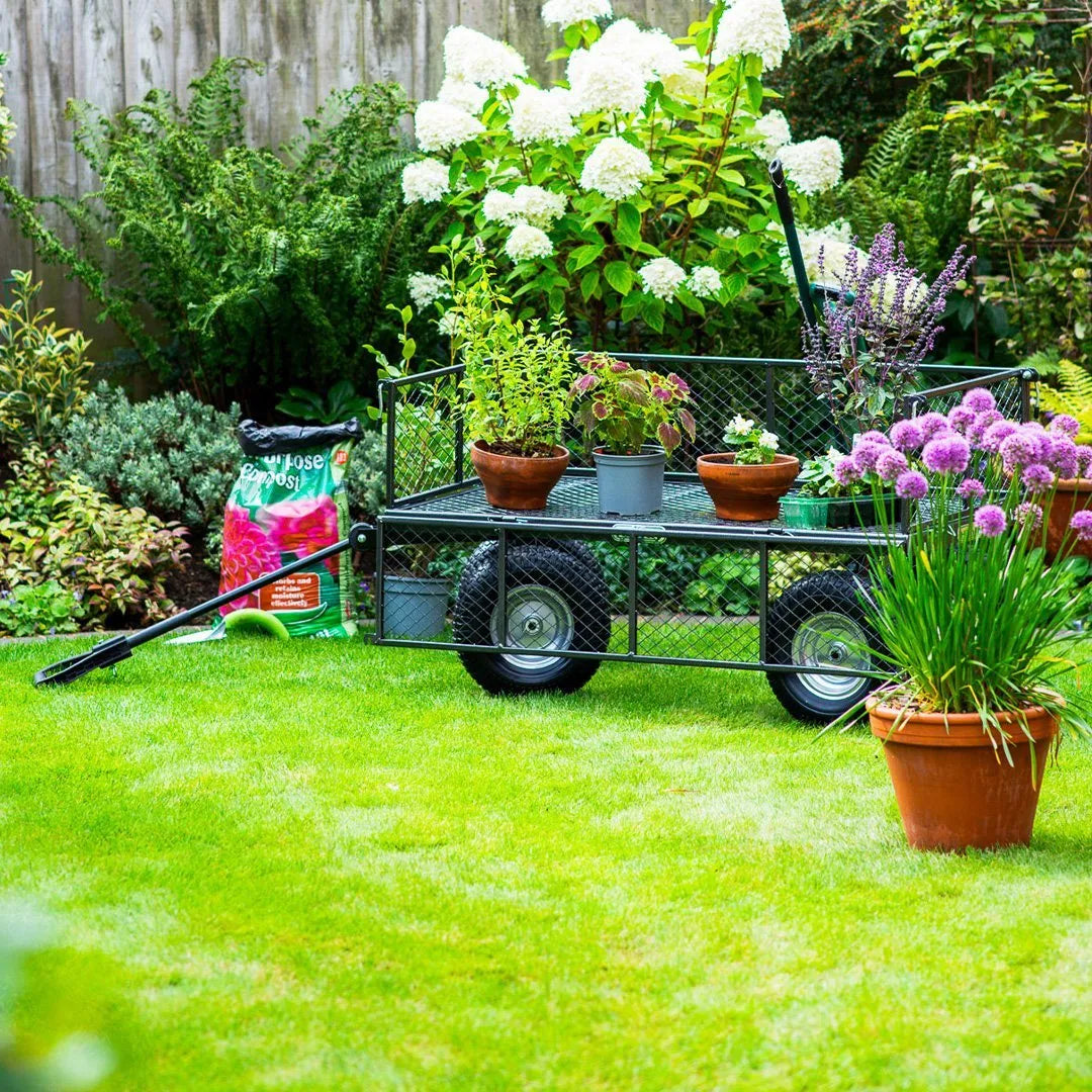 The Handy 350kg Large Garden Trolley