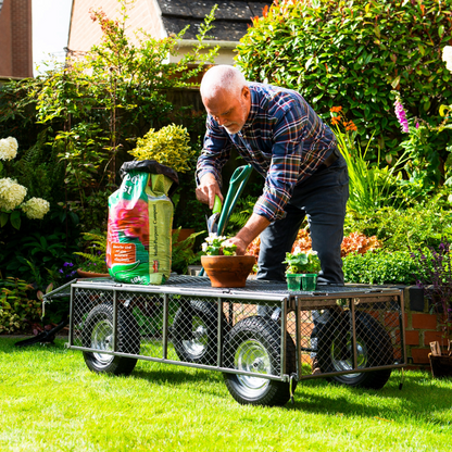 The Handy 350kg Large Garden Trolley
