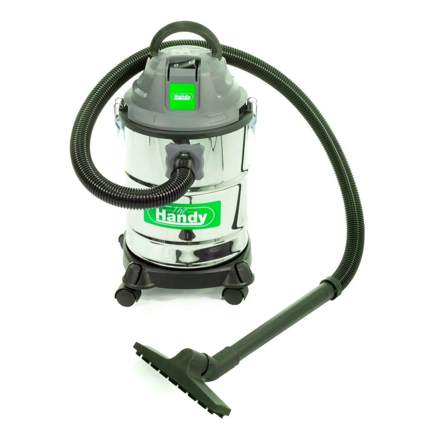 The Handy 1250W 15 Litre Stainless Steel Wet & Dry Vacuum Cleaner