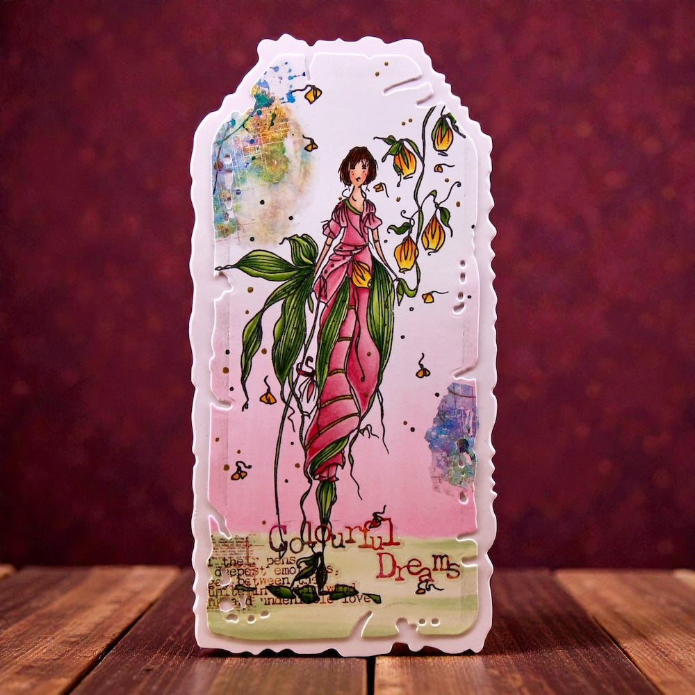 AALL & Create Whispers of Form Soizic Stamps Bundle | 6 Stamp Set Collection #TP-1398 to #TP-1403