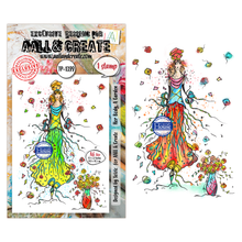 AALL & Create A6 Stamp Sets - Her Body, A Garden #TP-1399