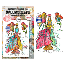 AALL & Create A6 Stamp Sets - The Whispering Dress #TP-1403