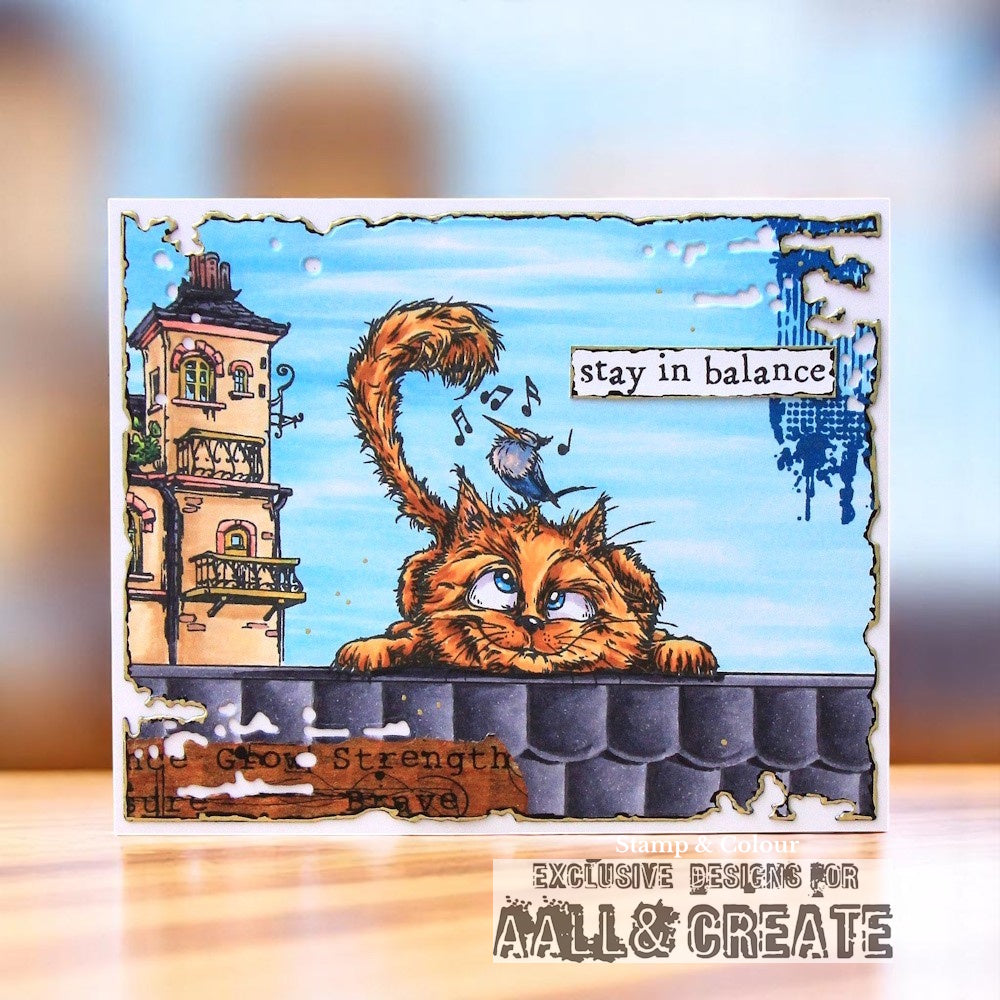 AALL & Create Die-Cutting Die Set - #DI-92 Retro Numbers