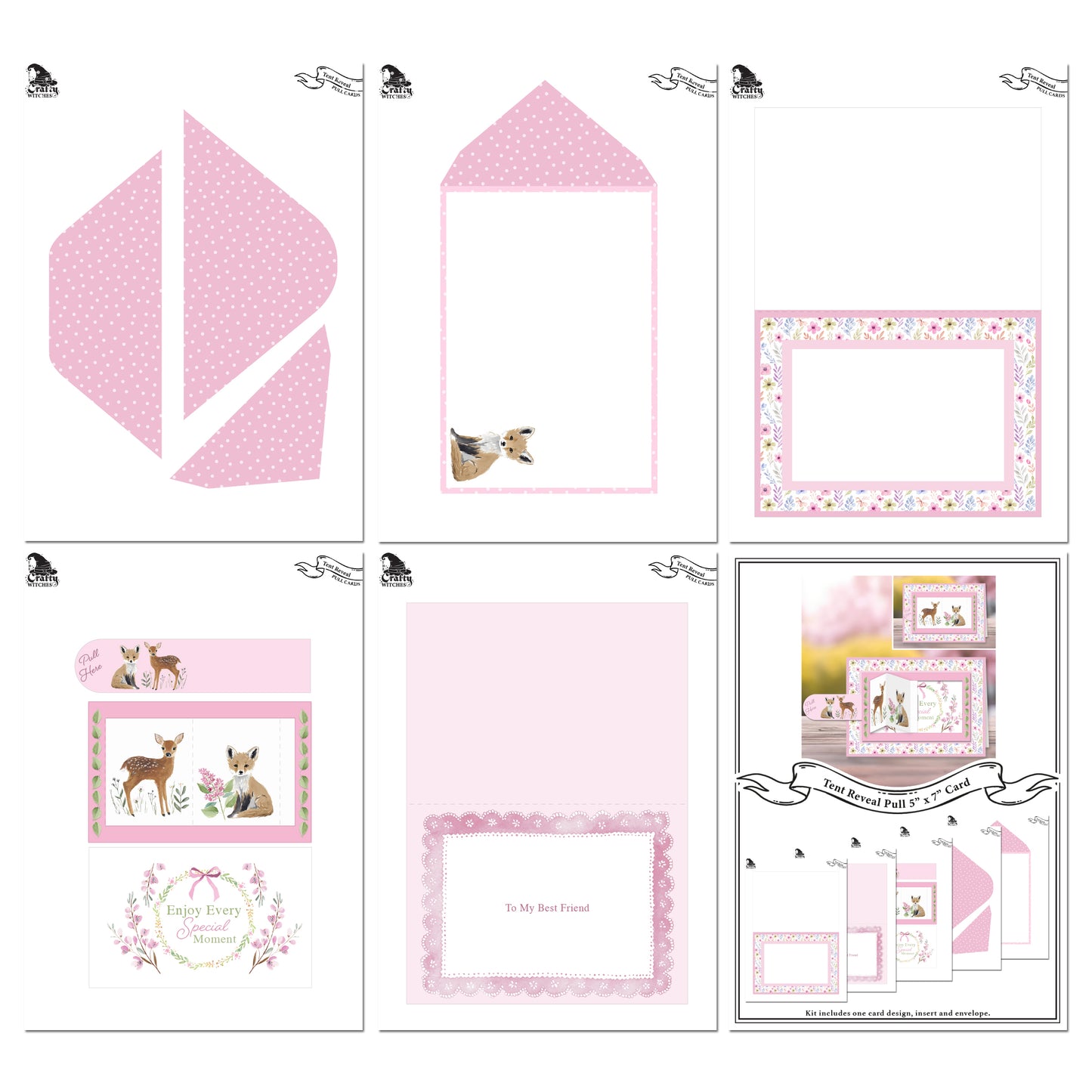 The Crafty Witches Tent Reveal Cards Vol I Digital Collection