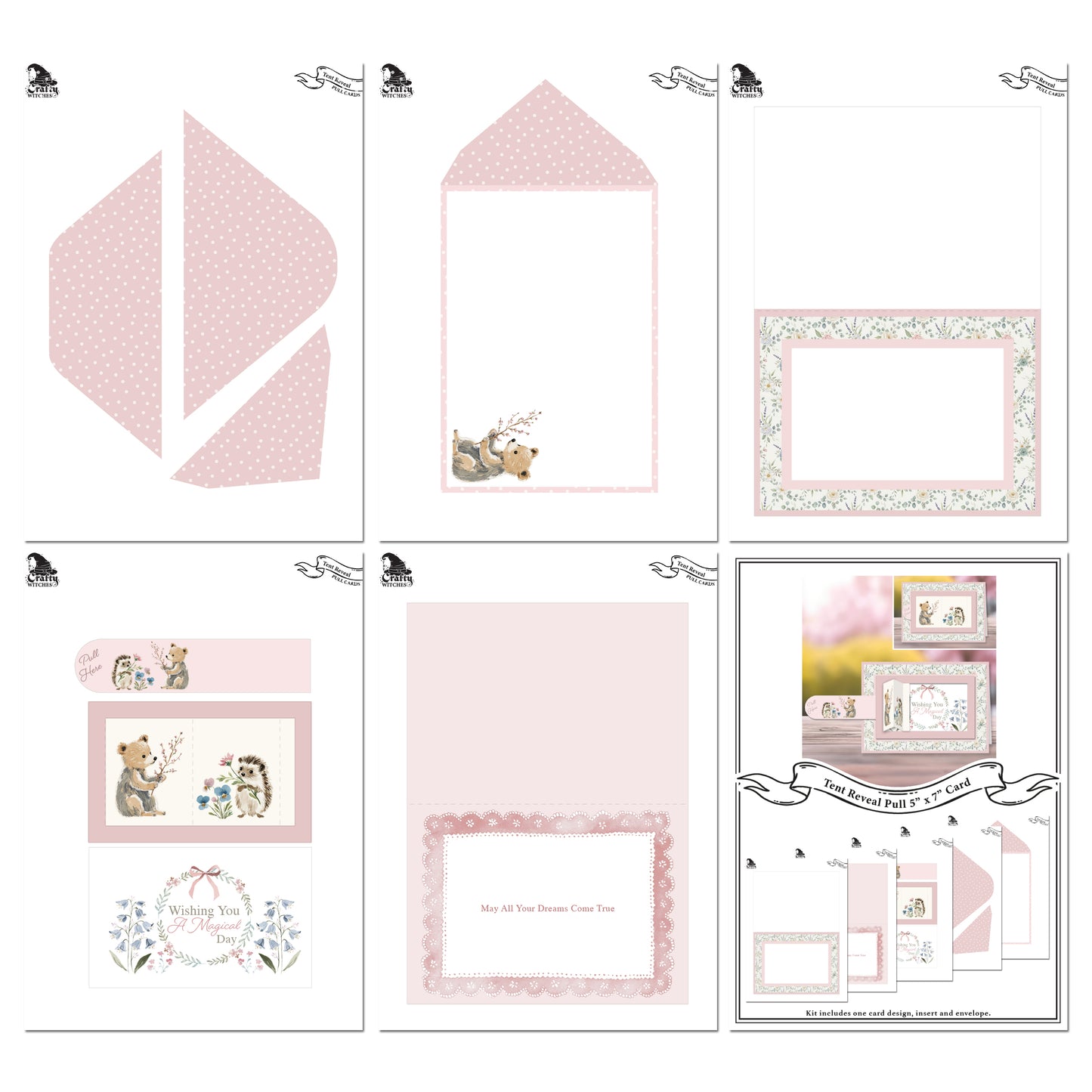 The Crafty Witches Tent Reveal Cards Vol I Digital Collection