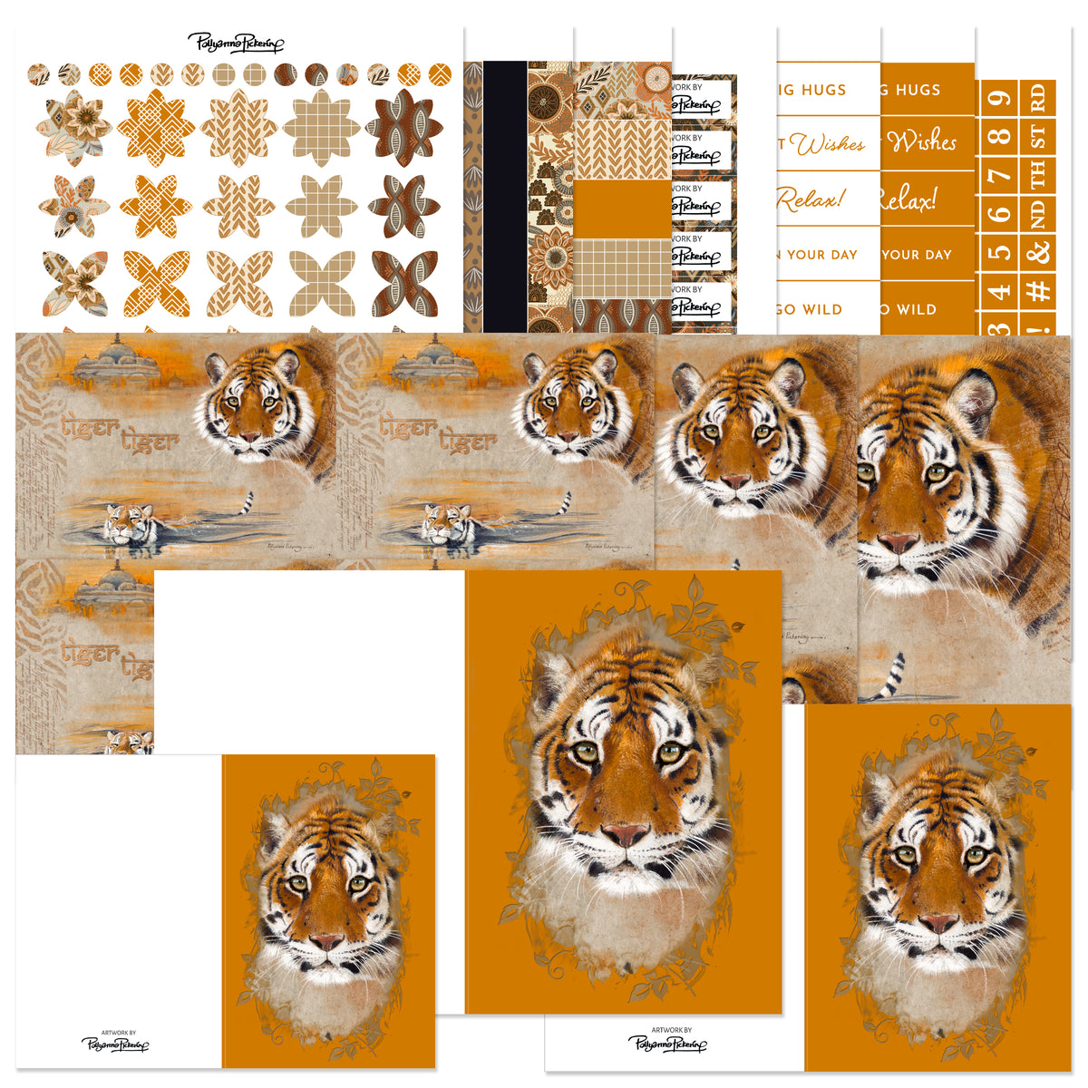 The Crafty Witches Pollyanna Pickering's Tiger Ambush Digital Collection