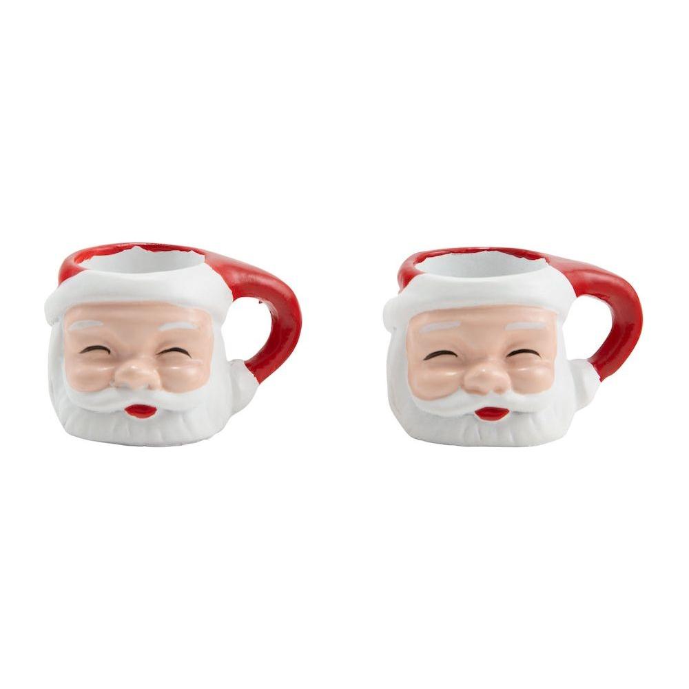 Included in Tim Holtz Idea-ology Mugs & More Collection!: Tim Holtz idea-ology Christmas Santa Mug th94419
