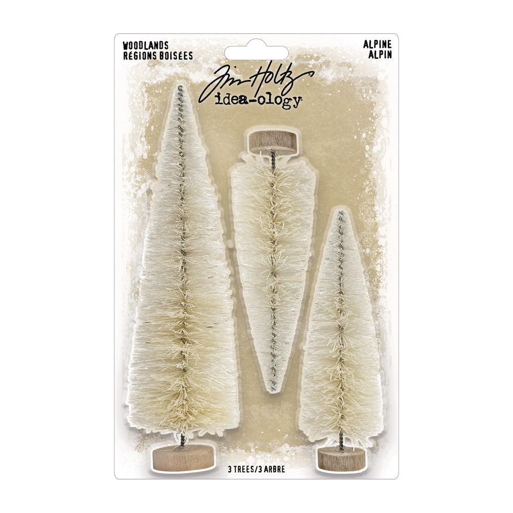Included in Tim Holtz Idea-ology Woodland Wonders Collection: Tim Holtz idea-ology Christmas Woodlands Alpine th94453
