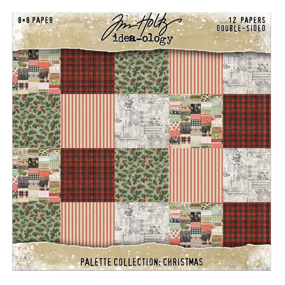 Tim Holtz Idea-ology Palette Collection: Christmas 8"x8"