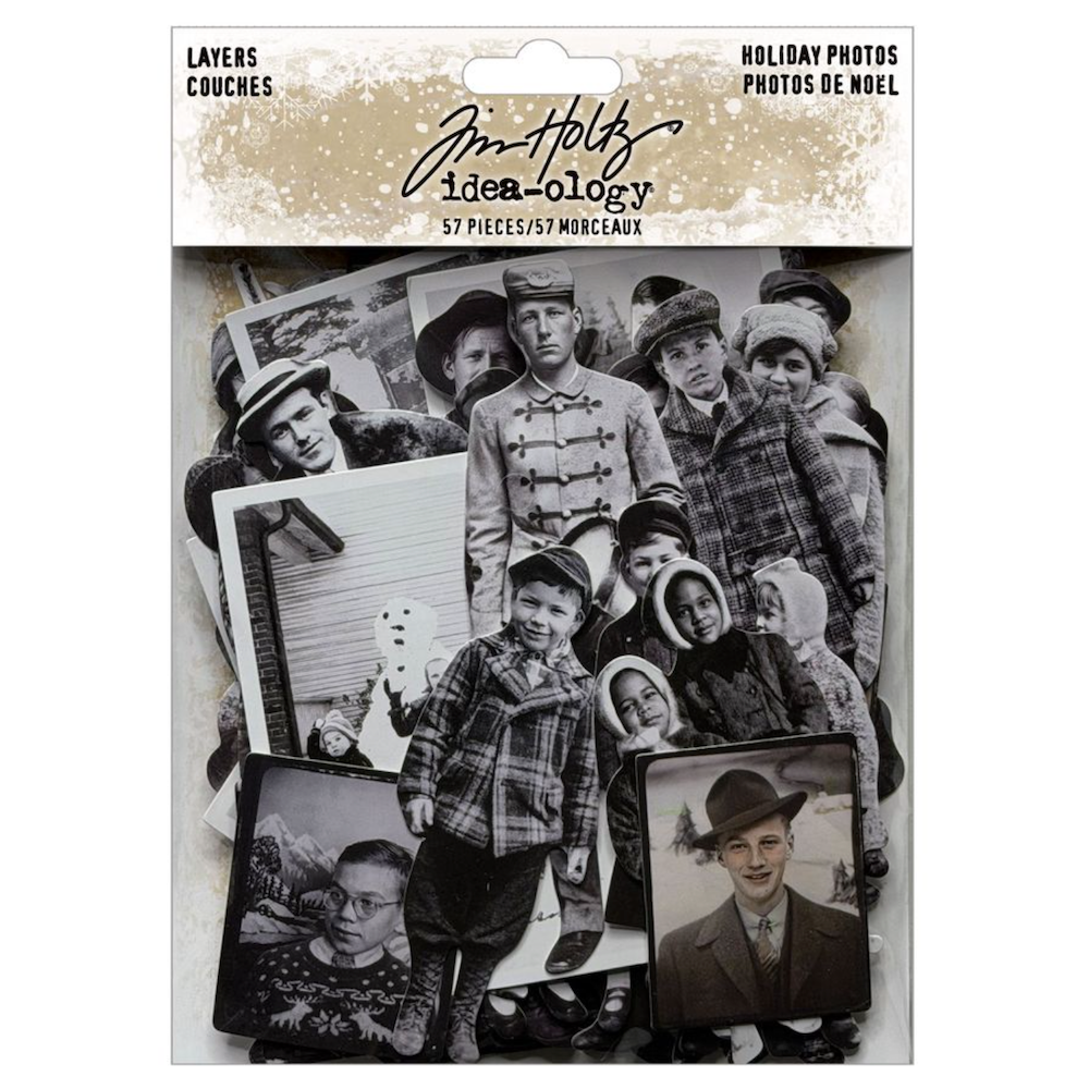 Included in Tim Holtz Idea-ology Christmas 2026 Complete Collection: Tim Holtz idea-ology Christmas 2026 Layers Photos th94494
