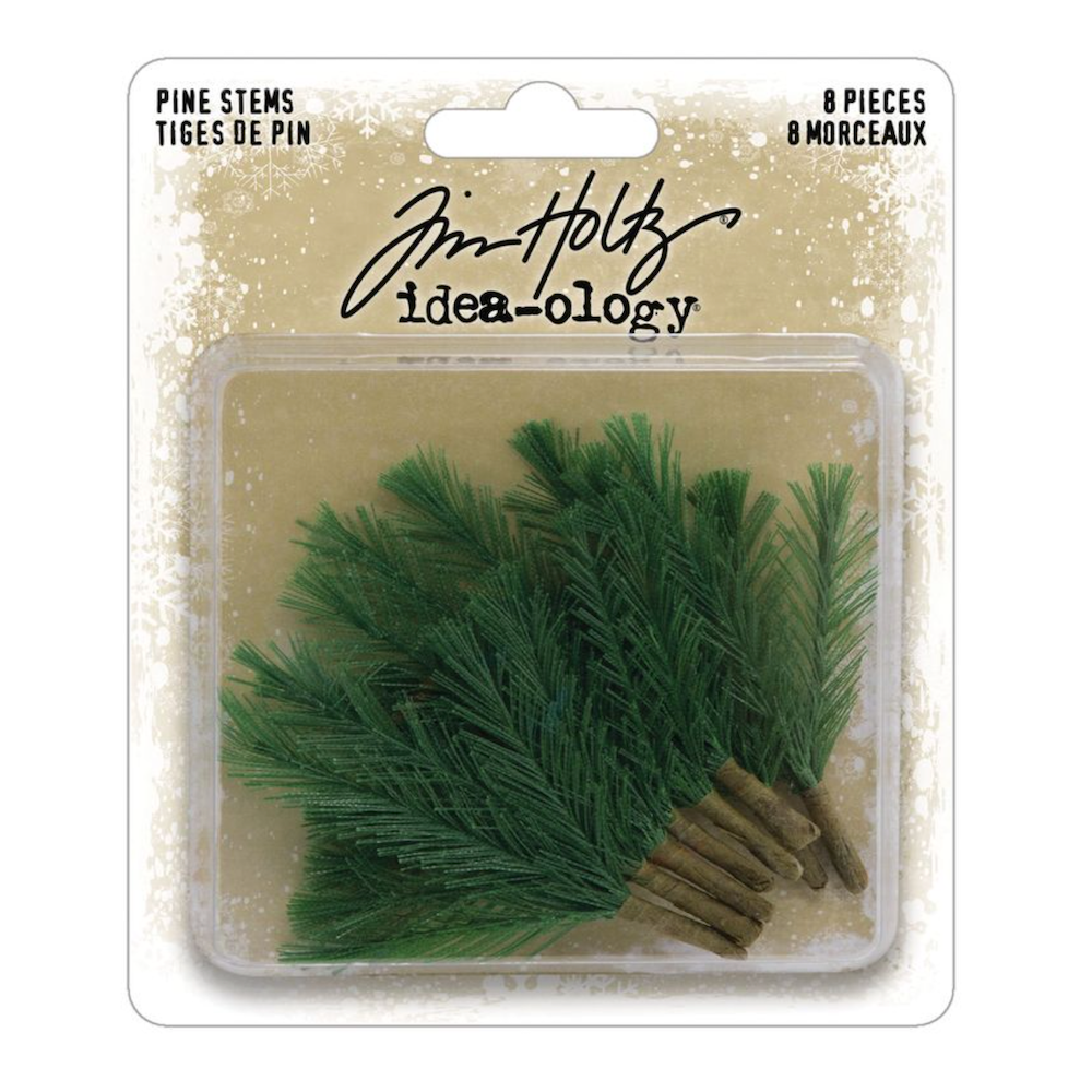Included in Tim Holtz Idea-ology Mugs & More Collection!: Tim Holtz idea-ology Christmas 2026 Pine Stems th94499