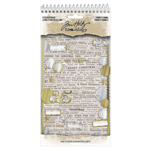 Tim Holtz Idea-ology Sticker Book Traditional