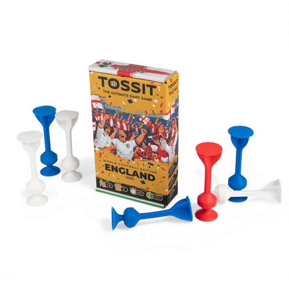 The Happy Puzzle TOSSIT World Cup England Edition with FREE TOSSIT Expansion Pack Colours will Vary