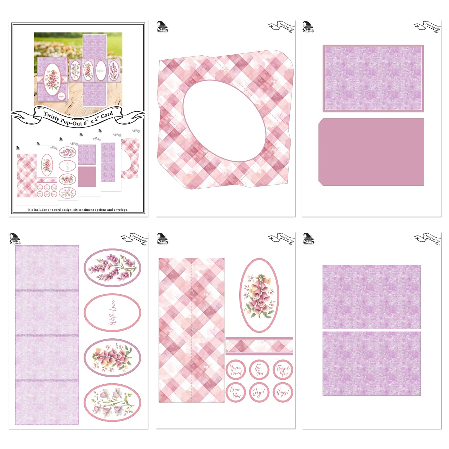 The Crafty Witches Spring Showers Digital Bundle
