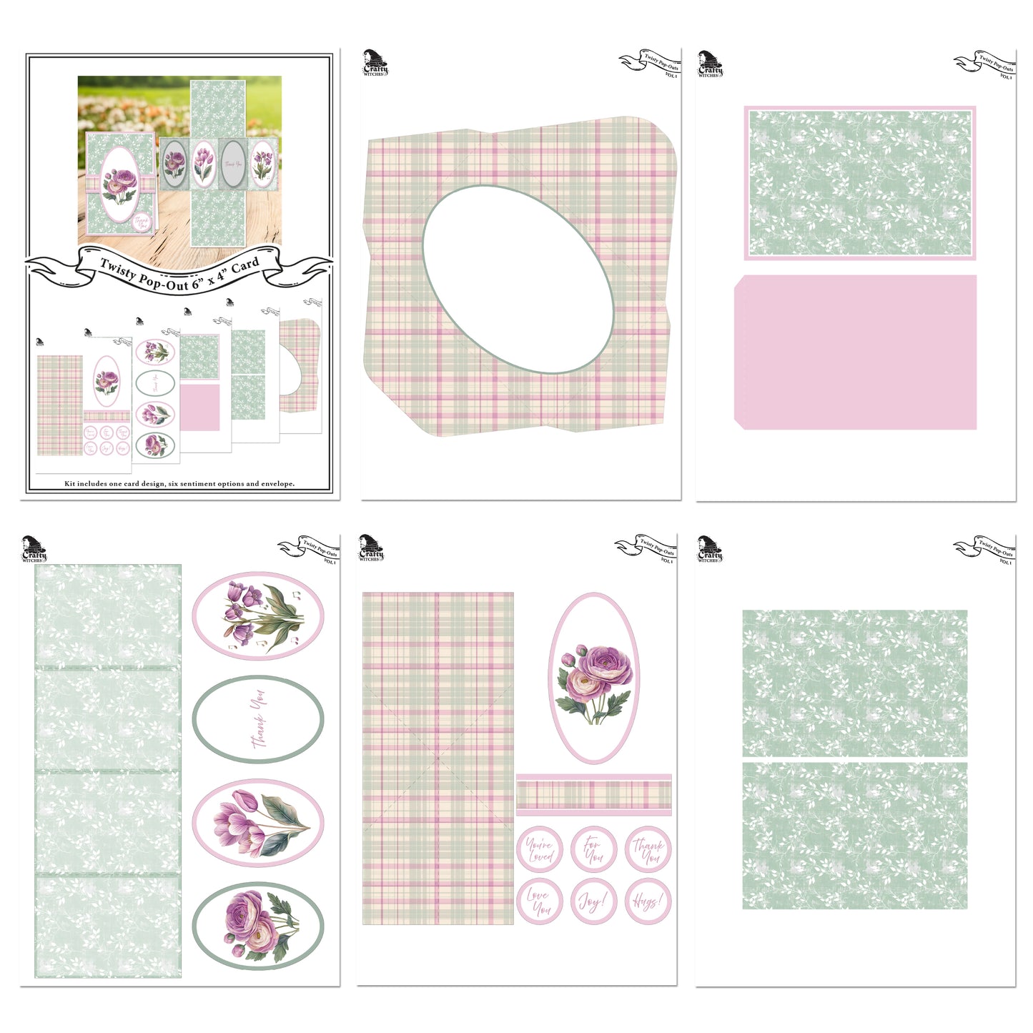 The Crafty Witches Spring Showers Digital Bundle