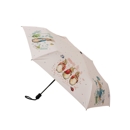Signare Tapestry Beatrix Potter Peter Rabbit Automatic Umbrella with Shopper Bag