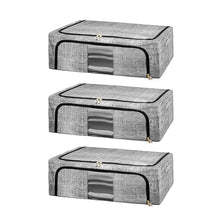 Handy Solutions - Set of 3 - Under The Bed Folding Storage Boxes