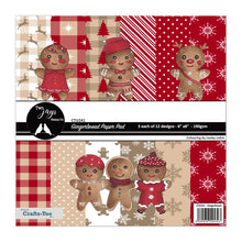 Two Jays Christmas Gingerbread 8 x8" Paper Pad