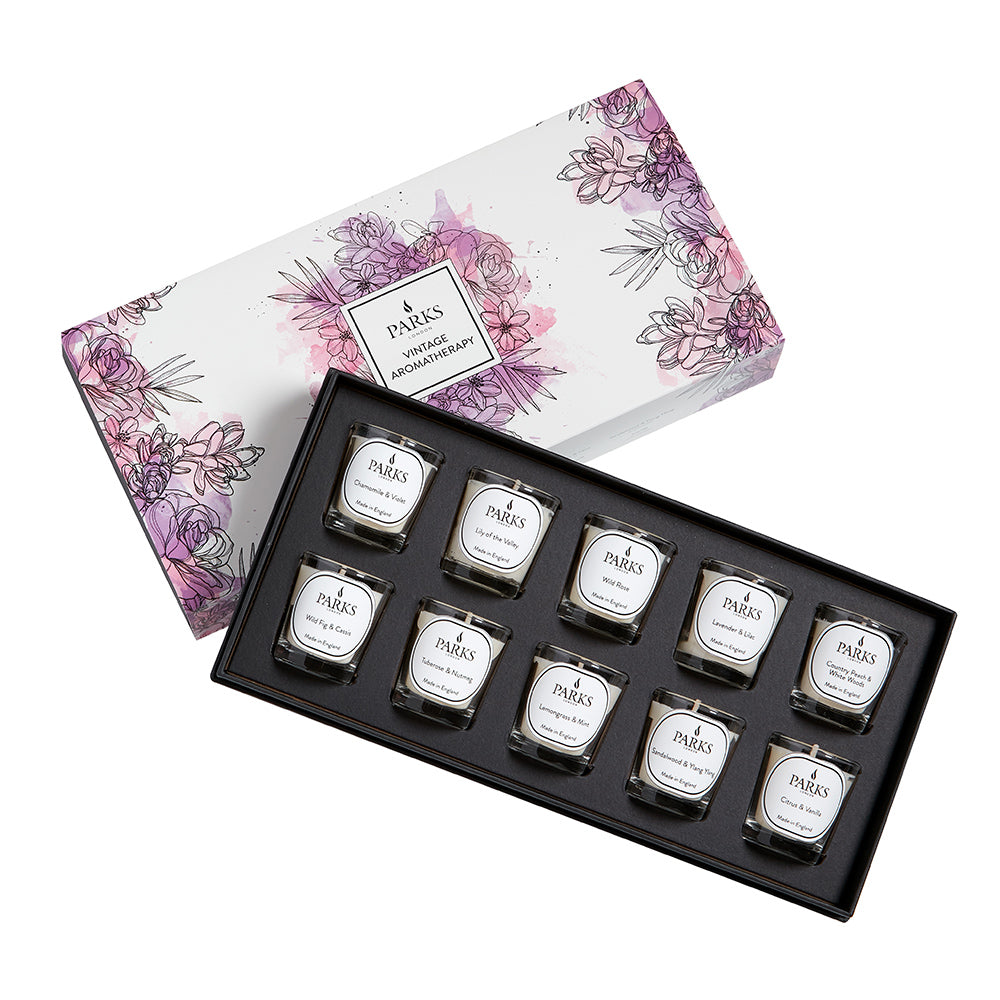 Parks London 10 x 40g Votives Discovery Gift Set Country Garden