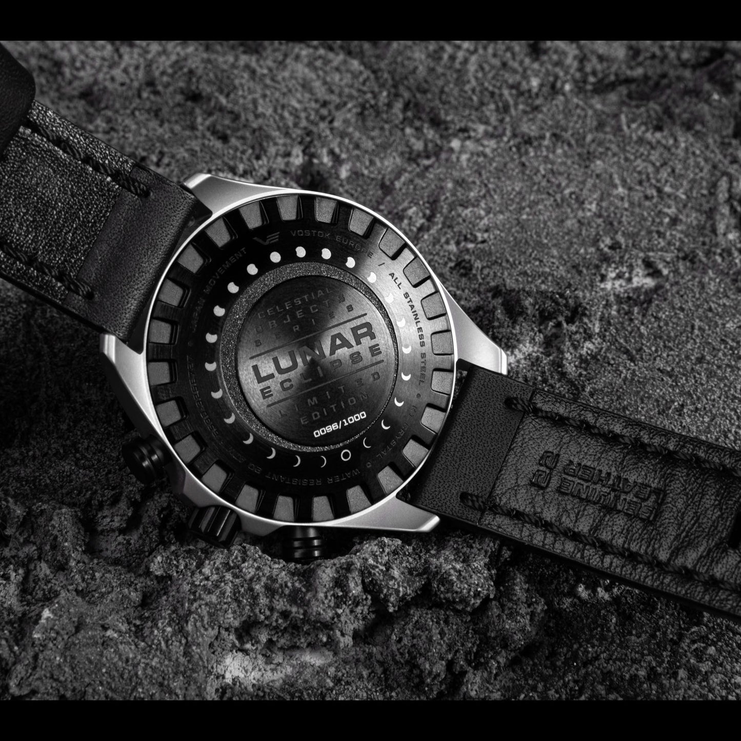 Vostok-Europe 'Lunar Eclipse' Limited Edition 6S30-325E727 Watch