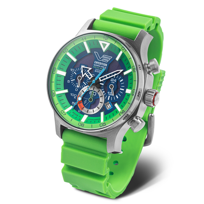 Vostok-Europe Expedition North Pole 'Polar Spruce' VR42-595A733 Watch