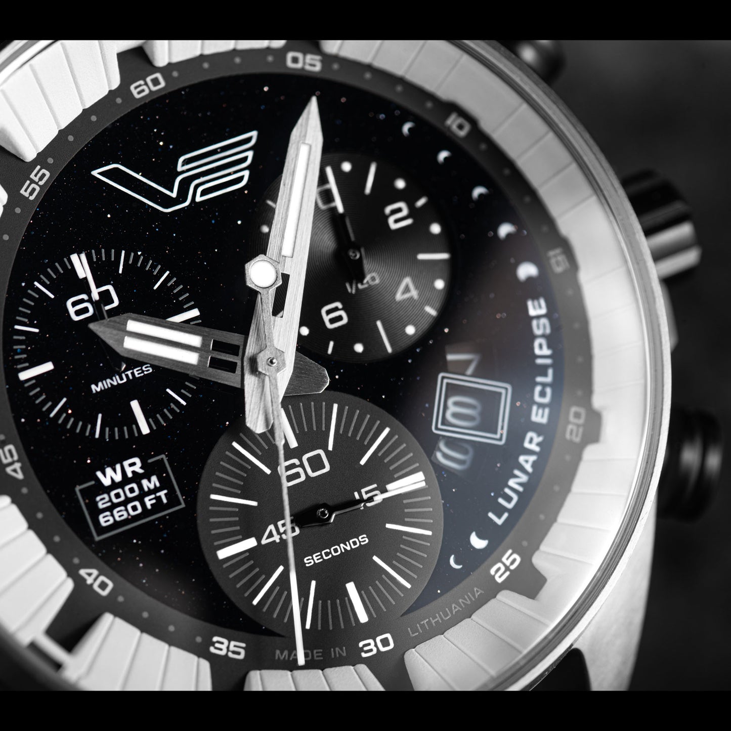 Vostok-Europe 'Lunar Eclipse' Limited Edition 6S30-325E727 Watch