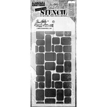 Tim Holtz Stampers Anonymous Layering Stencil