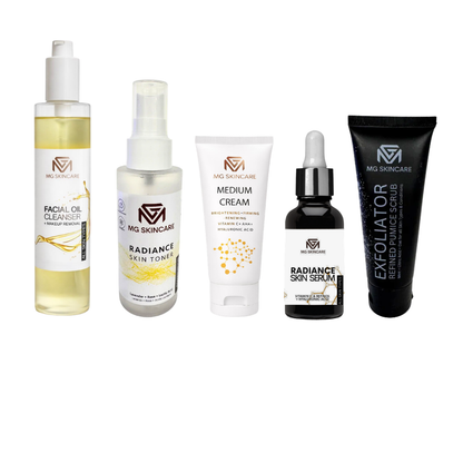 MG Skincare Radiance Pigmentation Kit with Free Exfoliator Scrub 50ml