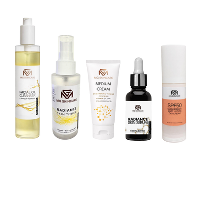 MG Skincare Radiance Pigmentation Kit with Free Tinted BB Cream Primer SPF50