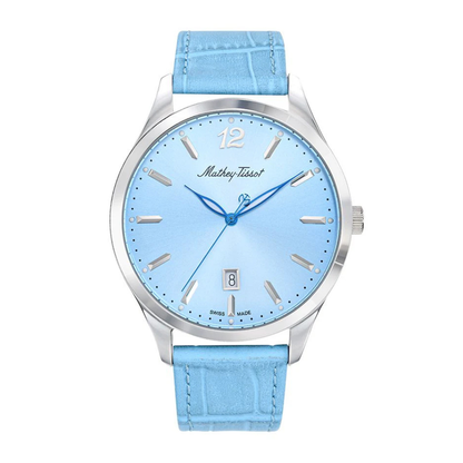 Mathey Tissot Urban Leather Quartz Watch