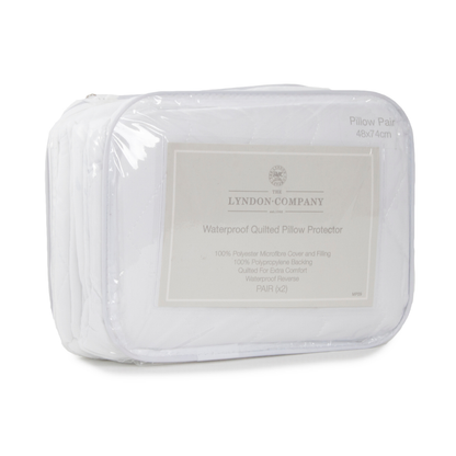 The Lyndon Company Waterproof Pillow Protector Pair