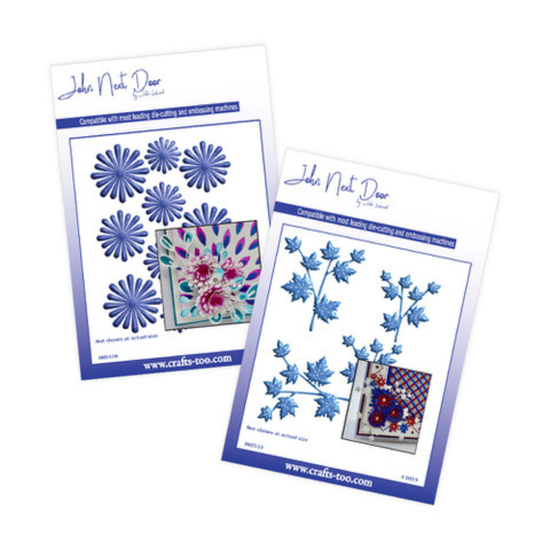 John Next Door Anastasia Die Set with FREE Vine Leaves Die Set - 5 Dies