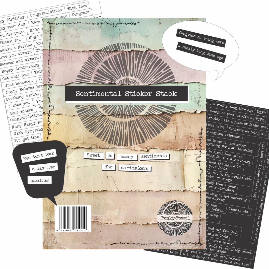 Funky Fossil Sentimental Sticker Stack