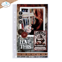 Elizabeth Craft Design Memory Binder Pocket Pages 2 - 12 Pages