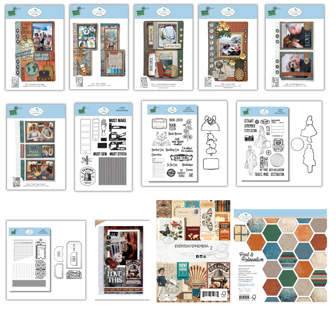 Elizabeth Craft Design Rest & Relaxation Buy It All Papercraft Collection