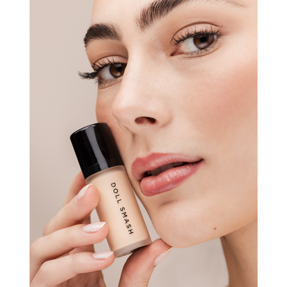 Doll Smash Cosmetics Barely There Base Kit - Includes Free Travel Eternal Setting Powder worth £18