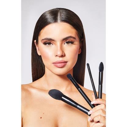 Doll Smash Cosmetics Full Make Up Brush Set With Free Velour Powder Puff Set worth £16.00