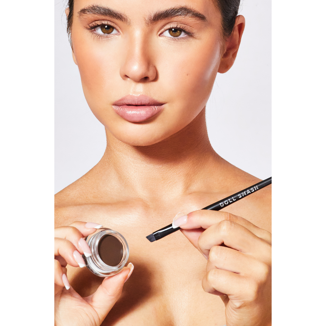 Doll Smash Cosmetics Full Make Up Brush Set With Free Velour Powder Puff Set worth £16.00