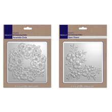 Press Cut 3D Embossing Folders BOGOF Set 1 - Periwinkle