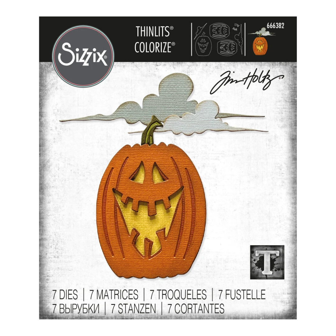 Sizzix Thinlits by Tim Holtz Edison, Colorize Die Set - 7 dies