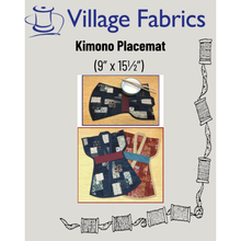 Village Fabrics Kimono Placemat Pattern