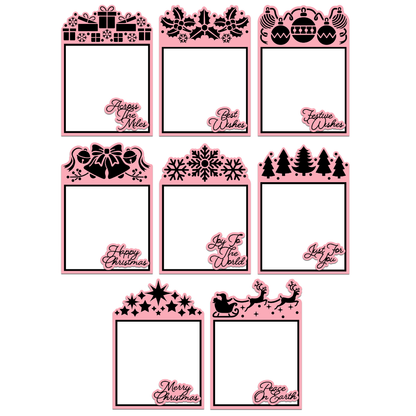 The Crafty Witches Christmas Reverse Easel Cards Vol II SVG Collection