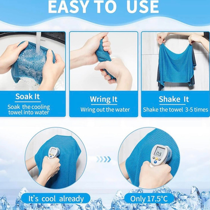 Handy Solutions Insta-Cool Magic Towels - Set of 3 