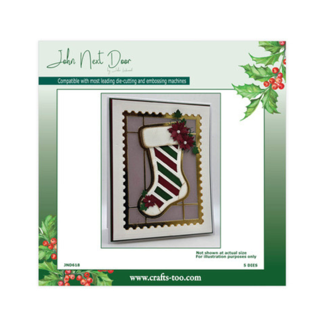 John Next Door Die Set - Large Stocking - 5 Dies