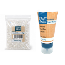 Craft Artist Crystal Snow & Always Ready Glue